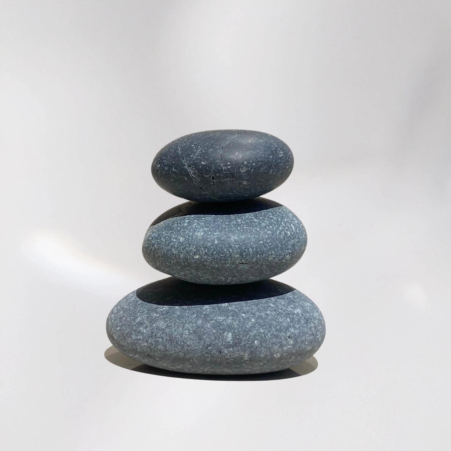 Piedra decorativa negra para exteriores, jardinería y áreas minimalistas